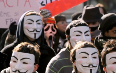 Manif Anonymous